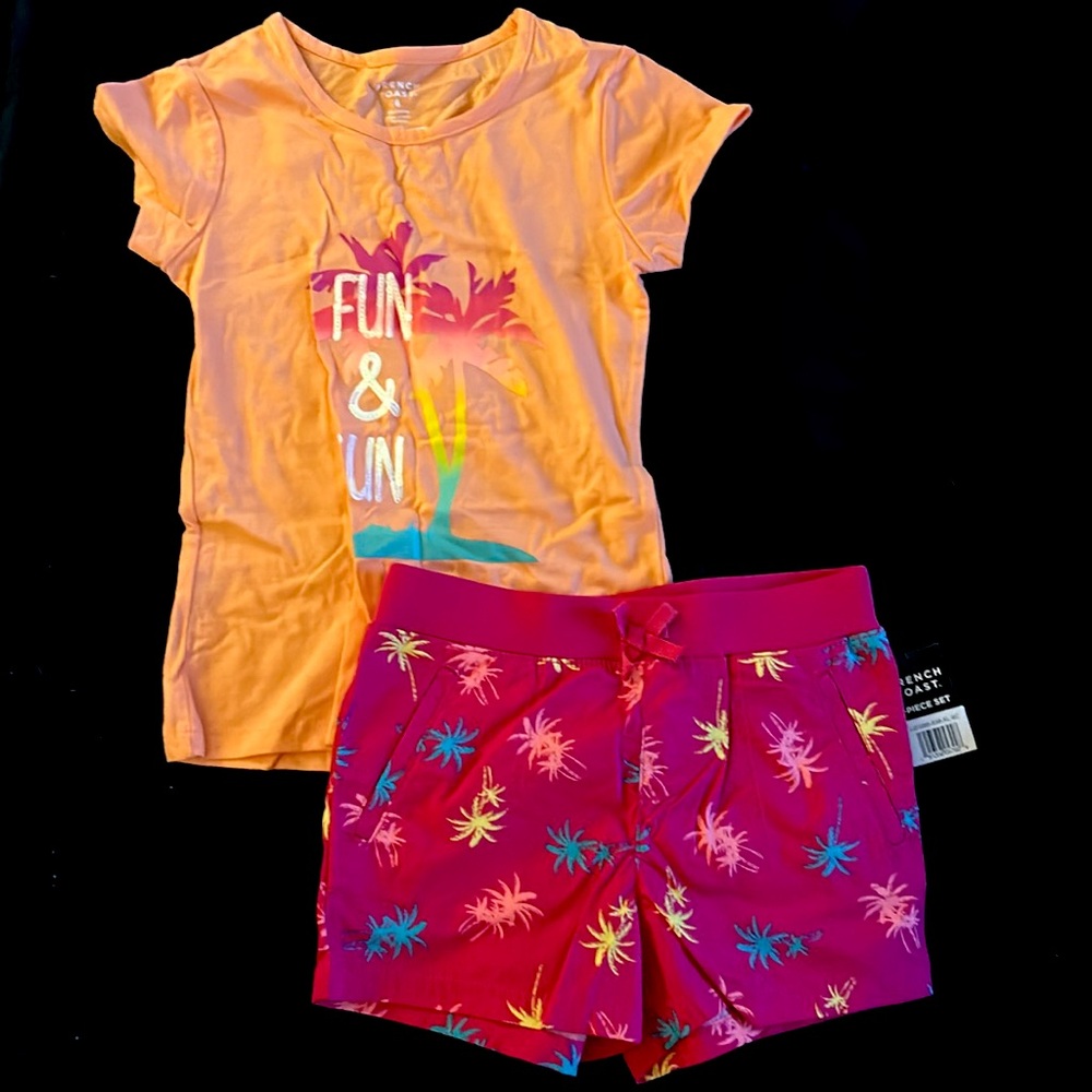Kids Two-piece tropical set